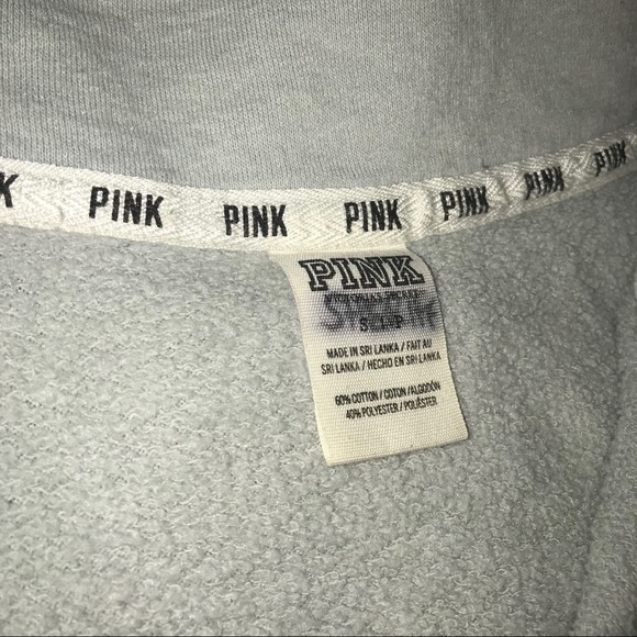 PINK quarter zip sweatshirt - Picture 3 of 4